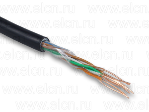 UTP-P-5е 4х2х24 AWG Eltros  Cu (в п/э) внешний